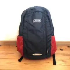 Coleman ネイビー/レッド リュック