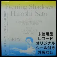 [未使用品 難あり アナログレコード12インチ] 佐藤博　イヴニング・シャドウズ