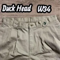 Duck Head 2タック チノパン W34 L32