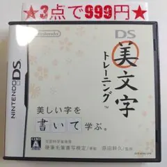 【DS】DS美文字トレーニング