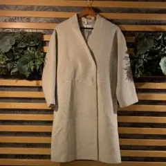 JOURNAL STANDARD relume ノーカラーコート ウール