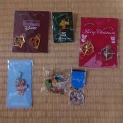 東京ディズニーリゾート　ピンバッジほか　６点セット