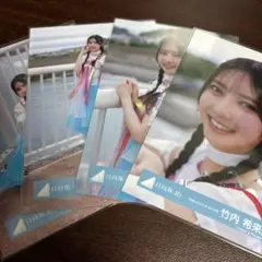 竹内希来里 日向坂46 海風とわがまま MV 生写真 4種コンプ