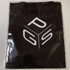 PGS ロゴ入り 黒トートバッグ