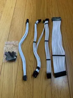 Antec スリーブ付きケーブル 4本セット