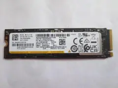 M.2 2280 NVMe SSD 1024GB 中古品