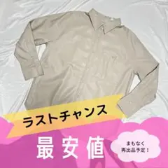 JEANASiS ジーナシス✴︎ ビーガンレザーソフトレギュラーシャツ