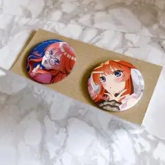 五月ちゃんの缶バッジ_一番くじ『五等分の花嫁＊〜ぬくもりを分かち合って〜』