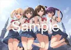 A4サイズアートポスター 1点もの 美女ポスター最高品質 E-G-２７