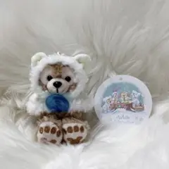 ホワイトウィンタータイム ダッフィー ぬいぐるみチャーム