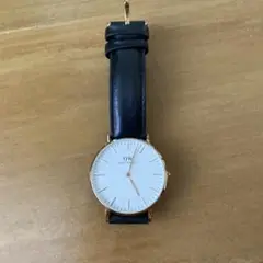 Daniel Wellington 時計 ホワイト/ゴールド