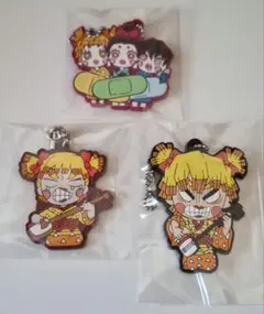 鬼滅の刃　きゅんキャラ　カプセルラバーストラップ　キャラばんちょうこう　遊郭編
