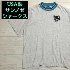 USA製 NHL サンノゼ シャークス ヴィンテージ Tシャツ XLサイズ