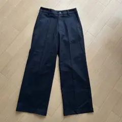 BEAMS GOLF ビームスゴルフ ワイドロングパンツ ネイビー Sサイズ