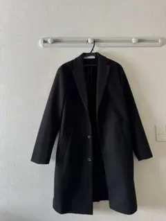 ZARA メンズ　ブラックコート　Sサイズ