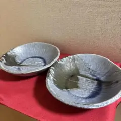 【信楽焼き】陶器の皿 2枚セット