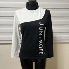JUN & ROPE アシンメトリー タートルネックシャツ