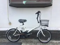 地域限定送料無料 シュガードロップ 小径車 20インチ 白 神戸市 電動自転車