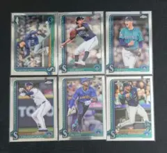 Topps Chrome 2025　シアトル・マリナーズ 6枚