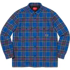 supreme plaid quilted shirt