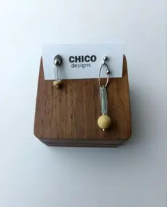 no.4347　daen×wood║ピアス/イヤリング
