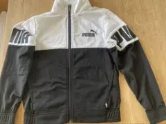 PUMA ジャージ 黒/白