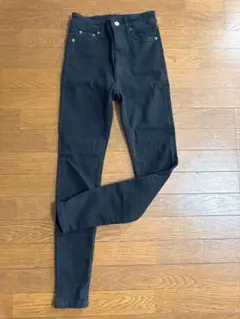 ZARA 黒 スキニージーンズ ハイウエスト S EUR36