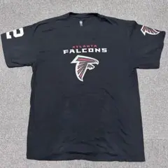 NFLアトランタファルコンズ ロジャーズ Tシャツブラック黒L古着