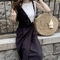 Re:EDIT / ワンショルデザイン2WAYロングワンピース
