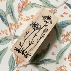 ✨️数量限定✨️即完売✨国内作家✨PEPIN✨️スタンプ✨️お花✨️フラワー✨️1点✨️