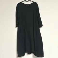 YARRA リトアニアリネン　フレアワンピース　麻