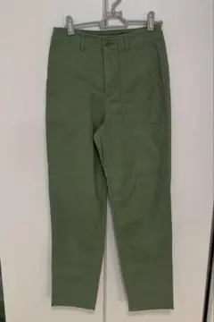 UNIQLO ベイカーパンツ ウエスト61cm カーキ