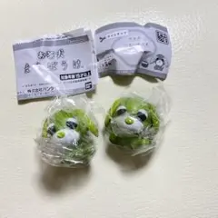 新品未開封 お茶犬 まちぼうけ リョク ガチャガチャ ハナ ロン アール チャイ