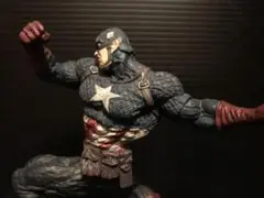 マッチョポージング！！【MARVEL】超人戯画 キャプテンアメリカ フィギュア
