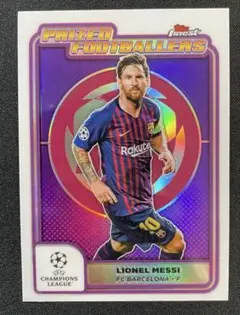 2024-25 Topps Finest UEFA リオネル・メッシ