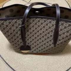 美品　GHERARDINI　ゲラルディーニ　総柄　トートバッグ　新品ポーチ付き
