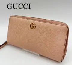 GUCCI グッチ ブランド ピンク GG 長財布 お洒落 レディース