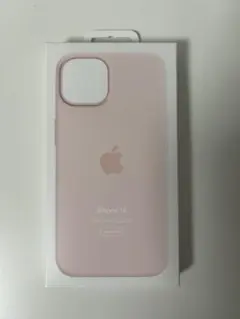 Apple純正 iPhone 14 シリコンケース ピンク MagSafe対応