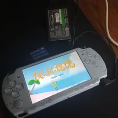 【動作品】PSP 2000本体 フェアリシアブルー 付属品あり