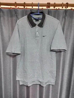 90s 00s nike golf ナイキ ゴルフ ボーダー ポロシャツ y2k