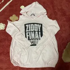 ZIDDY ピンク パーカー Lサイズ
