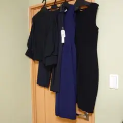 シャツ、ワンピース、パンツセット