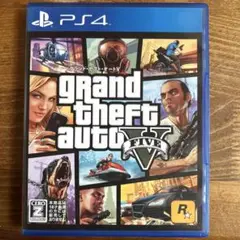 PS4ソフト　grand theft autoV