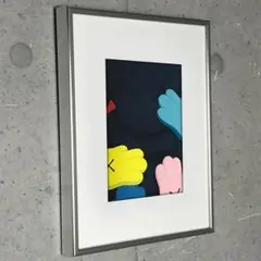 限定マット額装品/カウズ WHAT PARTY【URGE06】