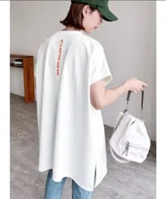 reca バックロゴチュニックTシャツ