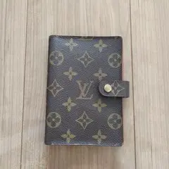 【中古】LOUIS VUITTON モノグラム 手帳カバー ルイヴィトン