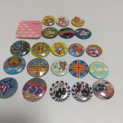 平成 Y2K 缶バッジ リラックマ なめ猫