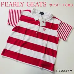 【新品、未使用】パーリーゲイツ ポロシャツ レディース サイズ:1(M)