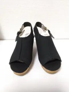 新品 サンダル 黒 Lサイズ 24.5cm