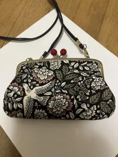 花柄ポシェット ショルダーバッグ